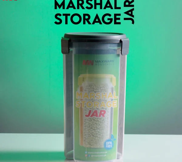 Grand Marshal Storage Jar – 3 In 1 Jar – 3 Portion Storage Jar (2200 Ml) (random Color)