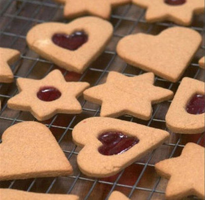 Wonderful 12-piece Stainless Steel Cookie Cutter Set – Diy Baking Molds In Star, Heart & Various Shapes – Multi-purpose Kitchen Tools For Cookies, Cakes, Fried Eggs & More