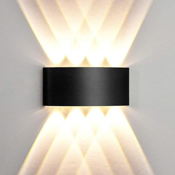 Super 8 Way 8 Side Outdoor Waterproof Wall Light, Fancy Led Light For Wall, Aluminium Ip65 Waterproof Outdoor Wall Lamps – 8 Watts