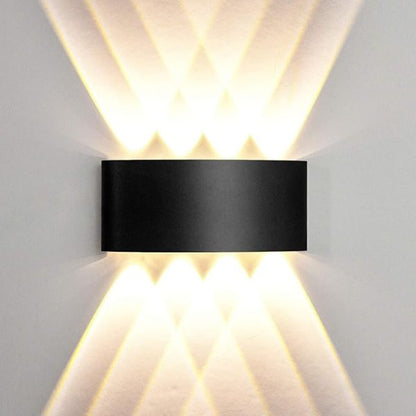 Super 8 Way 8 Side Outdoor Waterproof Wall Light, Fancy Led Light For Wall, Aluminium Ip65 Waterproof Outdoor Wall Lamps – 8 Watts