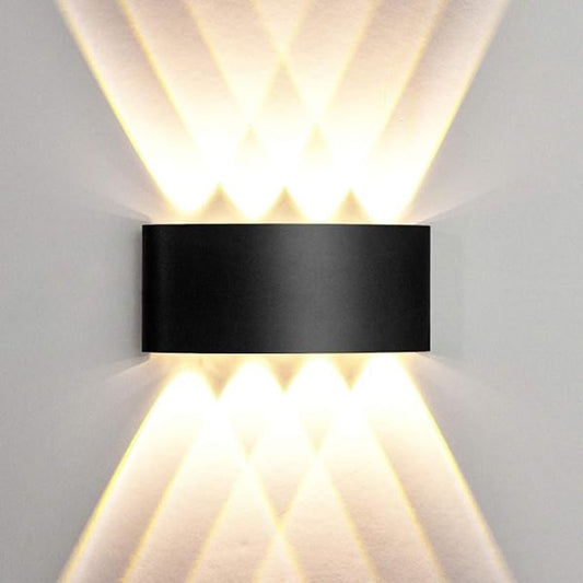 Super 8 Way 8 Side Outdoor Waterproof Wall Light, Fancy Led Light For Wall, Aluminium Ip65 Waterproof Outdoor Wall Lamps – 8 Watts