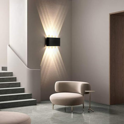 Super 8 Way 8 Side Outdoor Waterproof Wall Light, Fancy Led Light For Wall, Aluminium Ip65 Waterproof Outdoor Wall Lamps – 8 Watts