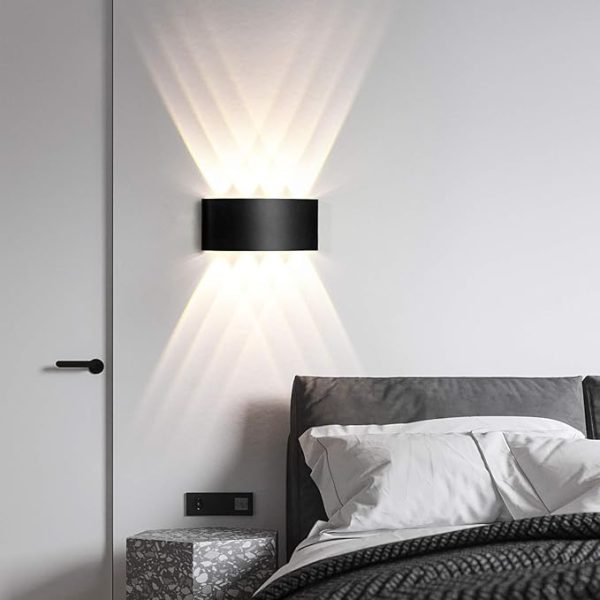 Super 8 Way 8 Side Outdoor Waterproof Wall Light, Fancy Led Light For Wall, Aluminium Ip65 Waterproof Outdoor Wall Lamps – 8 Watts