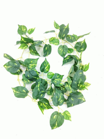 Green Leaves Bail Greenhome Plant Simulated Wide Application Plastic Decorative Green Vine Decor For Home