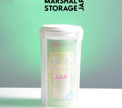 Grand Marshal Storage Jar – 3 In 1 Jar – 3 Portion Storage Jar (2200 Ml) (random Color)