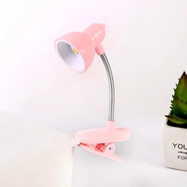 Grand Mini Book Light With Clip Portable Led Reading Lamp Travel Bedroom Night Light Night (random Color)