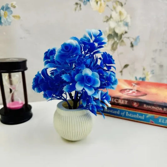 Super Pack Of 4 Mini Planters | Artificial Decoration Mini Plants