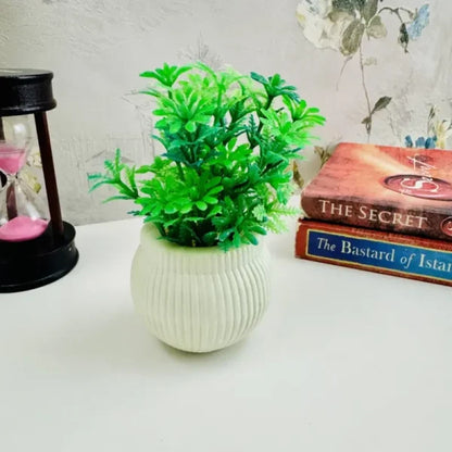 Super Pack Of 4 Mini Planters | Artificial Decoration Mini Plants